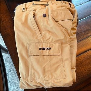 Burton camel boys snow pants